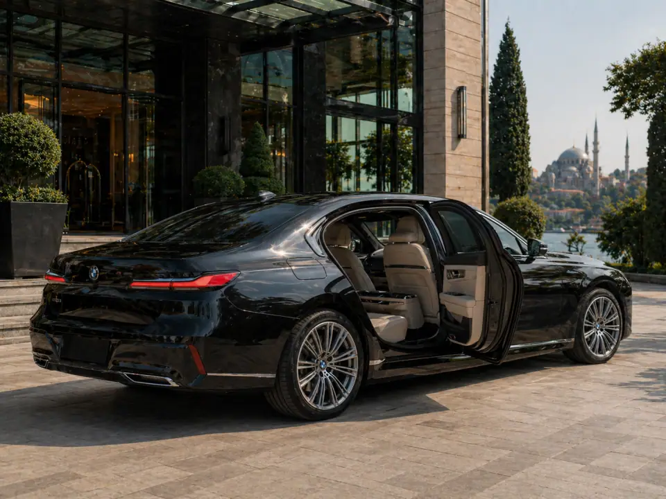 İstanbul’da BMW 7 Serisi şoförlü VIP araç kiralama