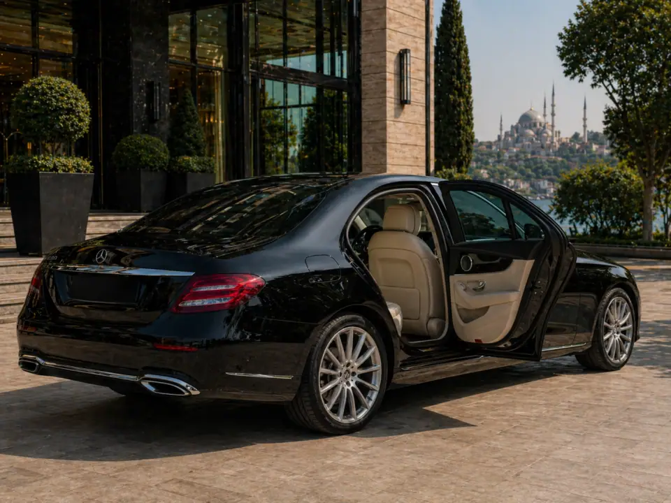 İstanbul’da Mercedes-Benz E-Class şoförlü VIP araç kiralama