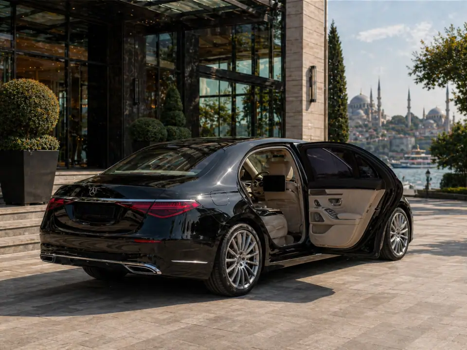 İstanbul’da Mercedes-Benz S-Class şoförlü VIP araç kiralama