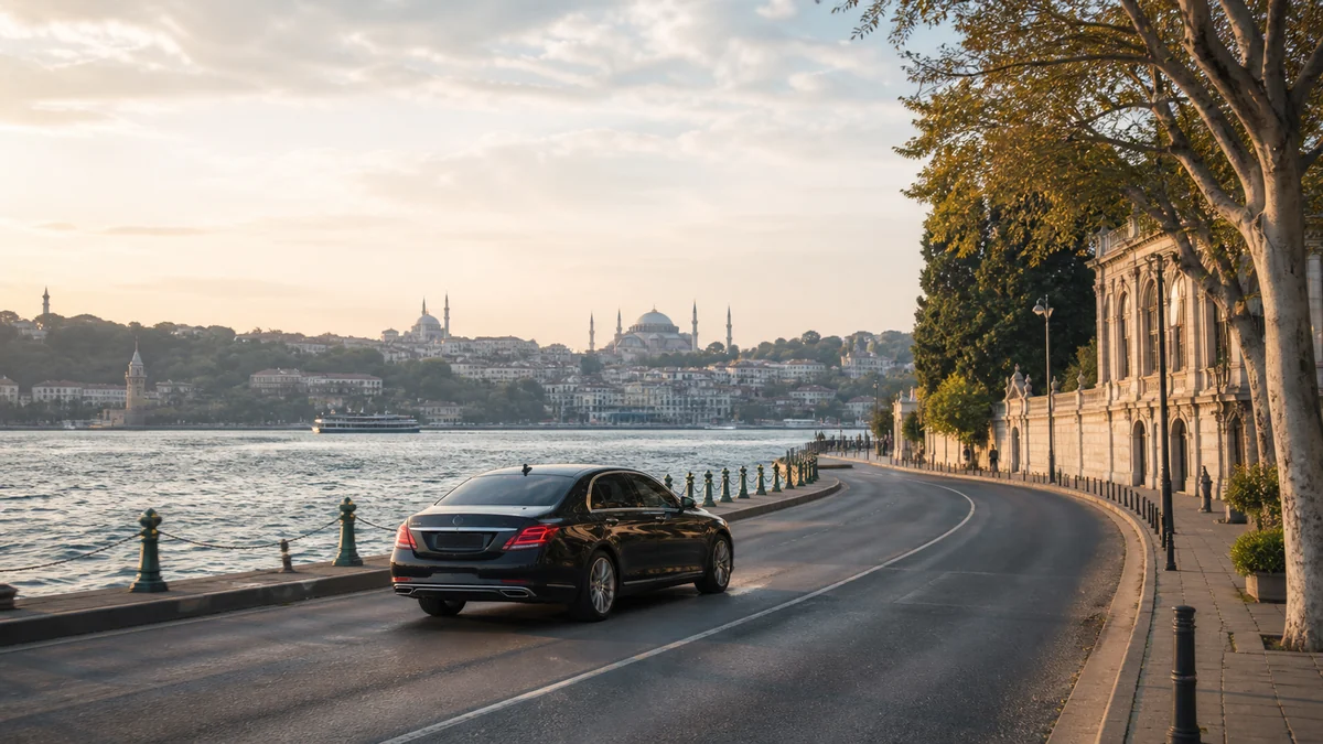 İstanbul Boğazı çevresinde şoförlü özel gezi aracı