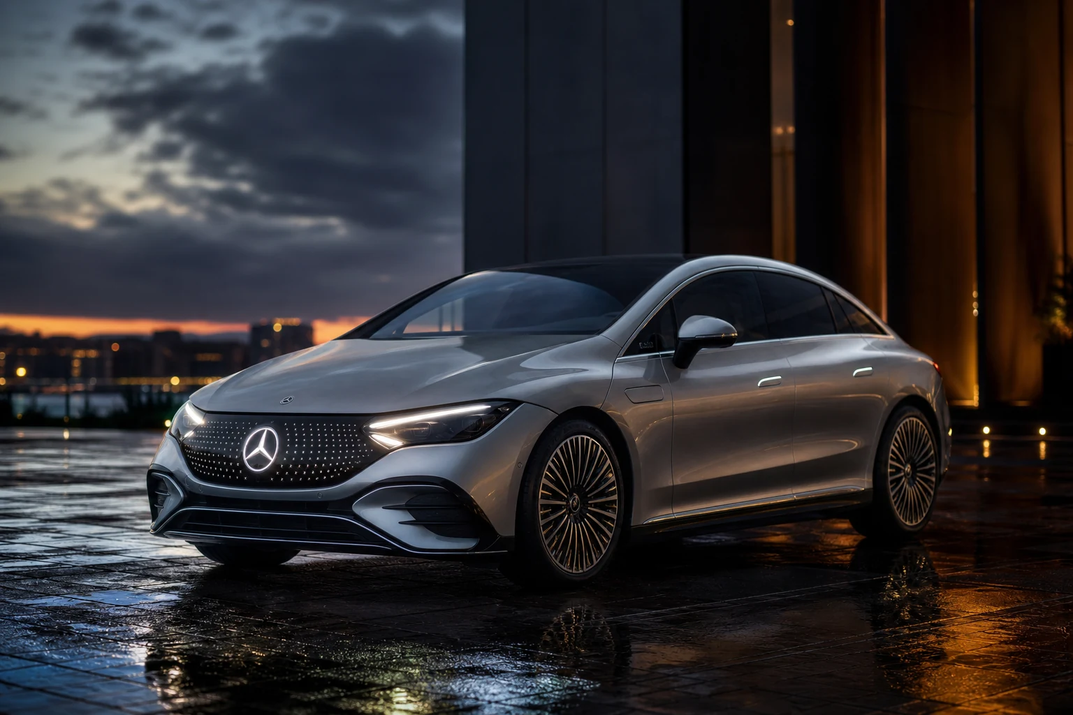 İstanbul'da şoförlü Mercedes EQE